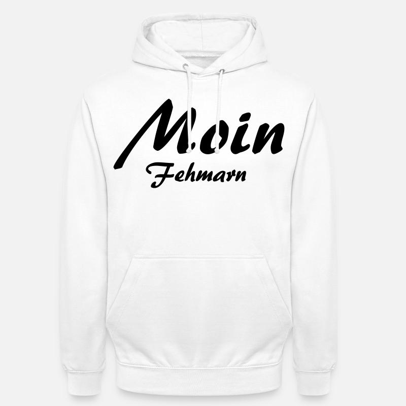 Moin Fehmarn - Unisex Hoodie - Weiß