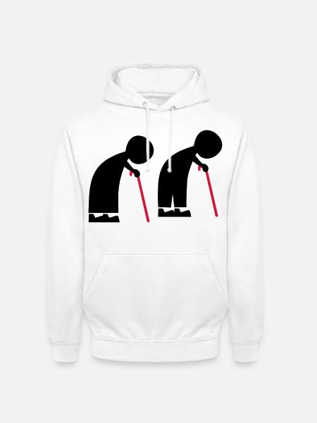 People - Unisex Hoodie - white
