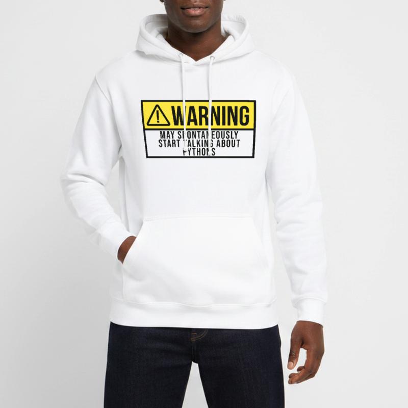 python Sweat-shirt à capuche unisexe