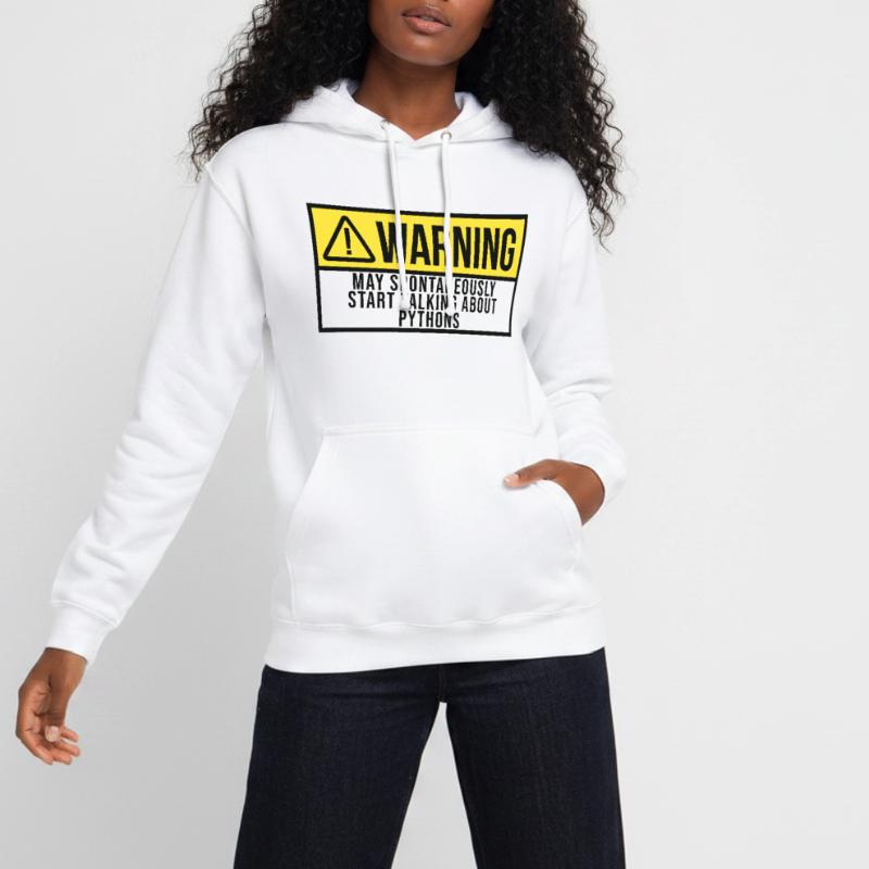 python Sweat-shirt à capuche unisexe