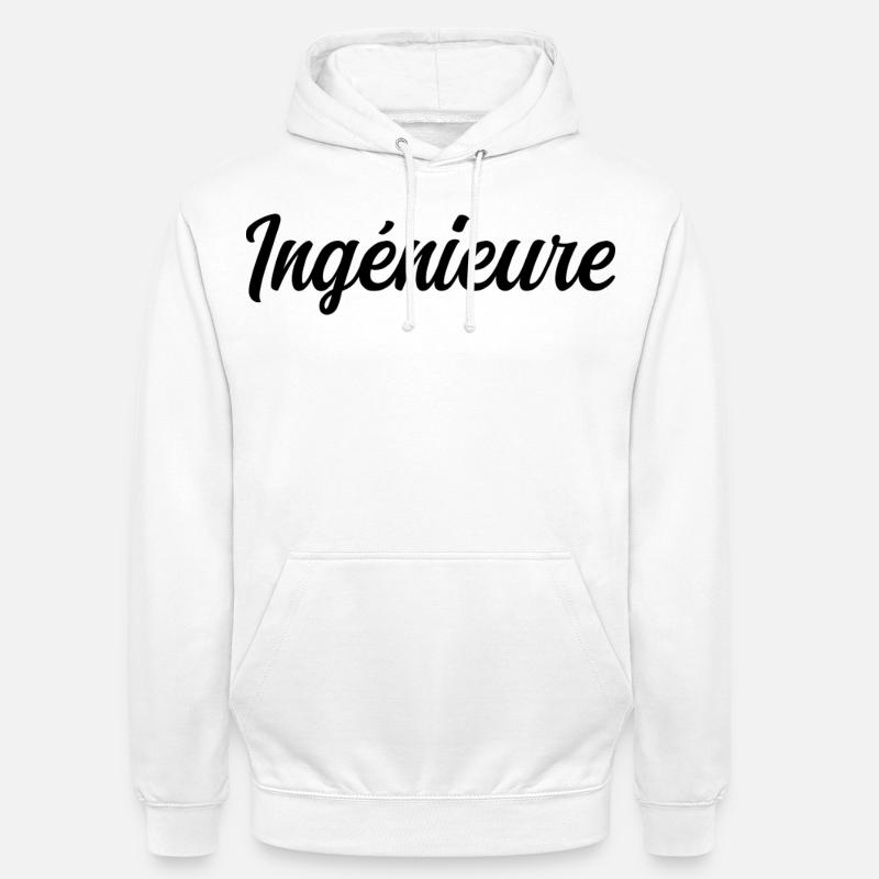 Technical Design Engineer Science Project - Unisex Hoodie - white