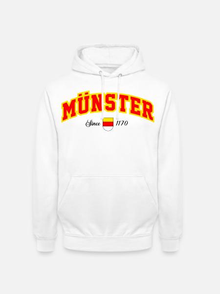 Münster City - Unisex Hoodie - white
