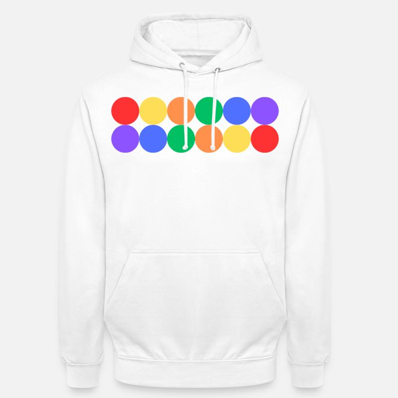 Rainbow Pride - Unisex Hoodie - Weiß