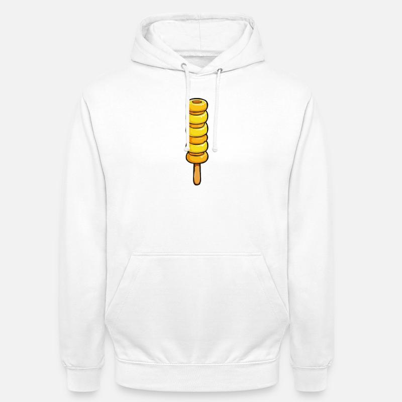 Sucettes glacées - Sweat-shirt à capuche unisexe - blanc