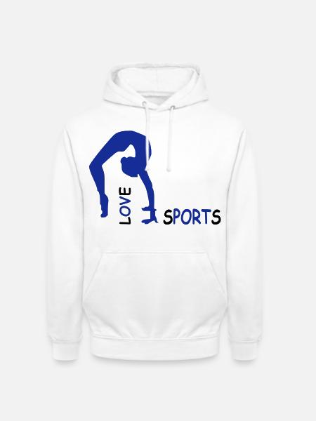 sports - Unisex Hoodie - white