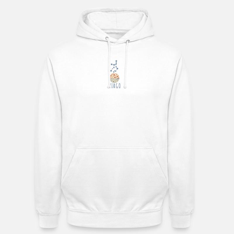 La constellation de la Vierge - Sweat-shirt à capuche unisexe - blanc