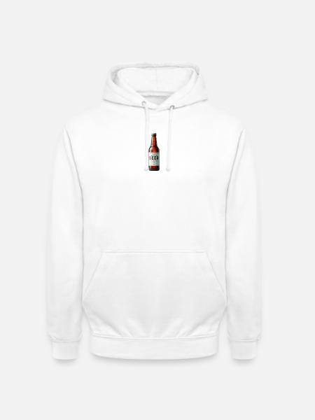 Bier - Unisex Hoodie - Weiß