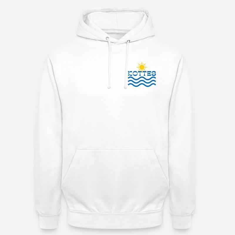 Kottes Sun Waves - Unisex Hoodie - white
