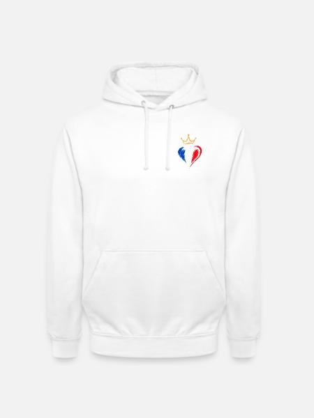 6F2DC4EF-791A-49CB-99C6-58A5D66E4BCD - Unisex Hoodie - Weiß