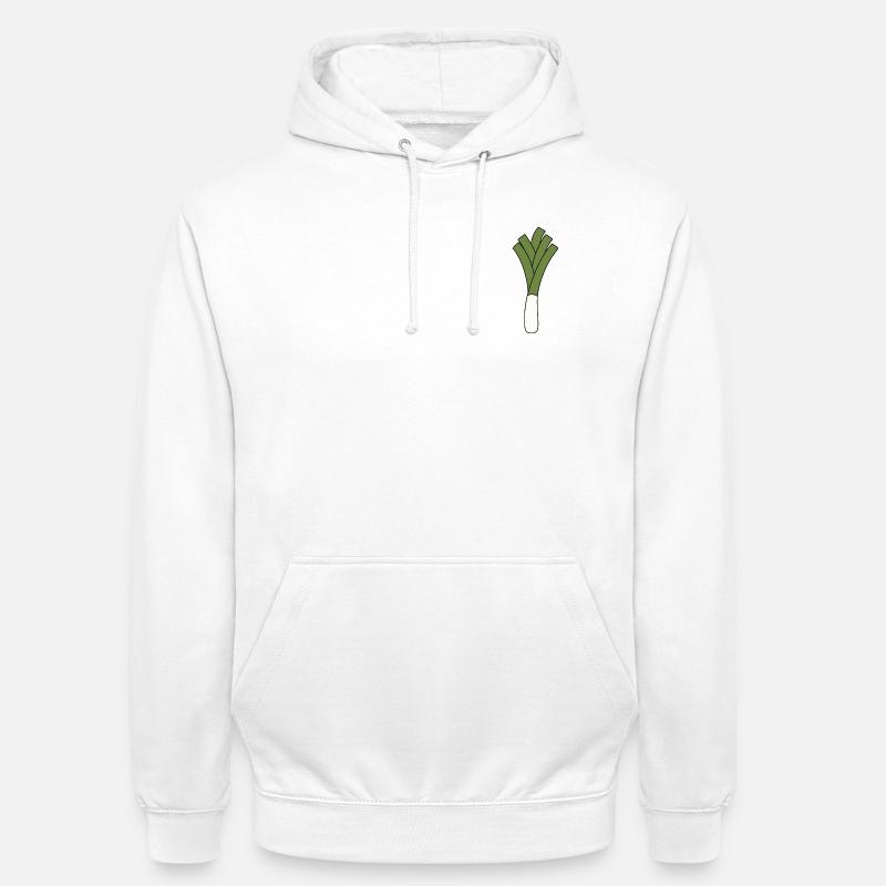 Leek - Unisex Hoodie - white