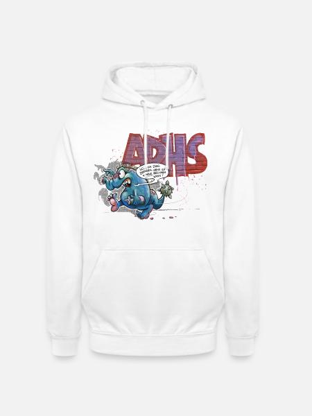 Wozu ein Ding beenden …? - Unisex Hoodie - Weiß