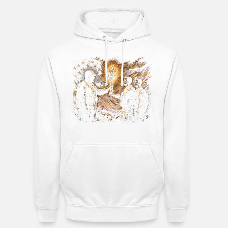 Veterans Day for Democrats - Unisex Hoodie - white