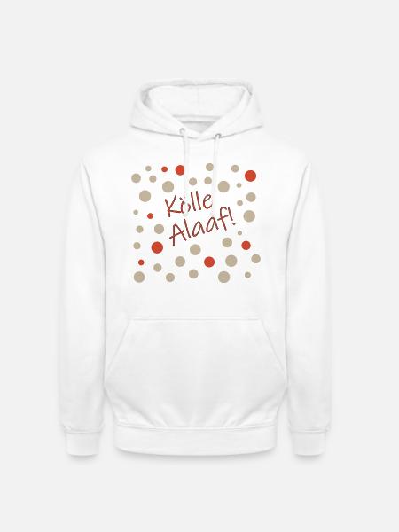 Kölle Alaaf - Unisex Hoodie - Weiß