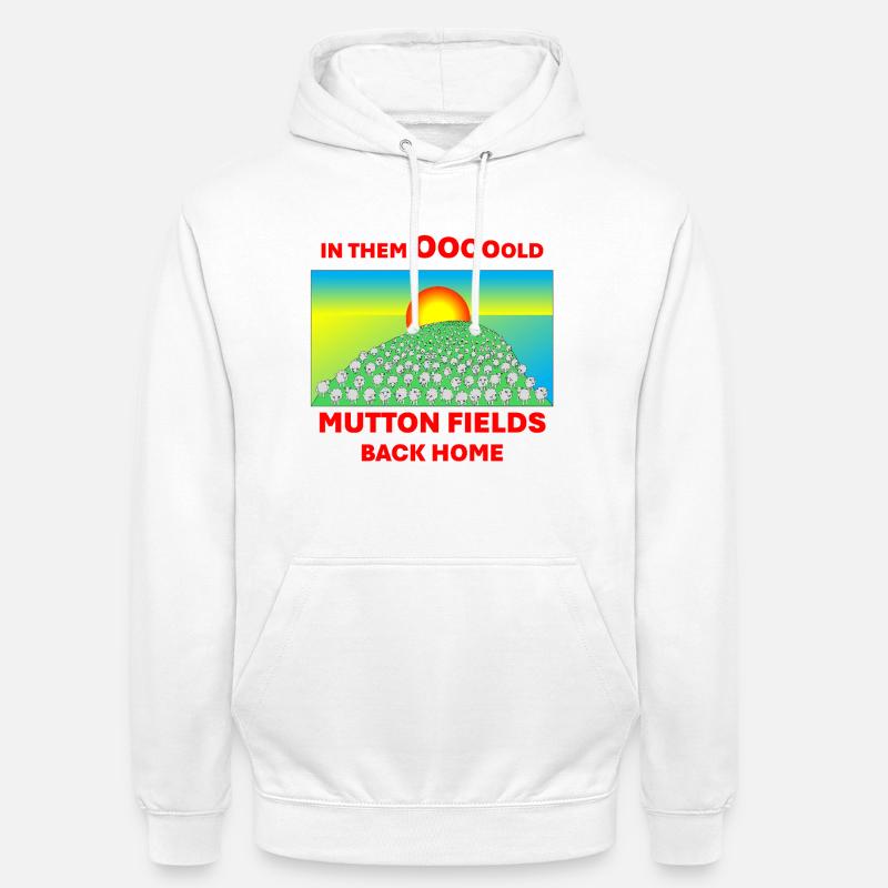 Mutton Fields - Unisex Hoodie - white