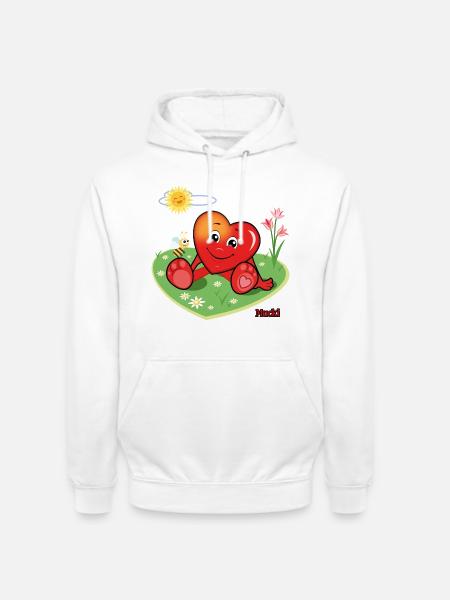 Mucki Little Bee - Unisex Hoodie - Weiß