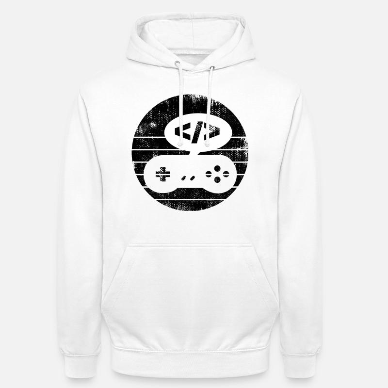 Video Game Programmer - Unisex Hoodie - white