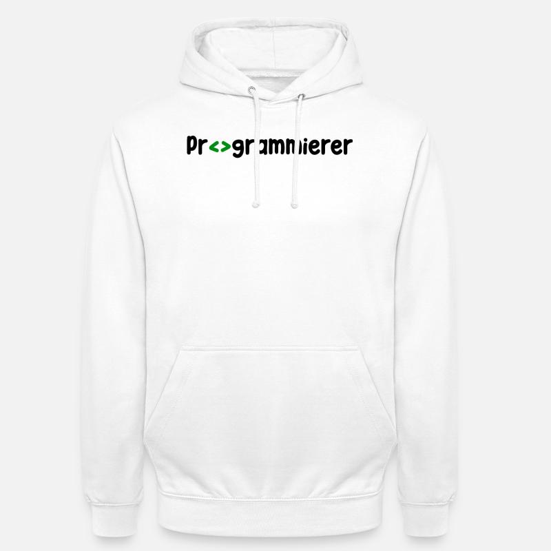 Programmierer Developer Webentwickler Skripting - Unisex Hoodie - Weiß