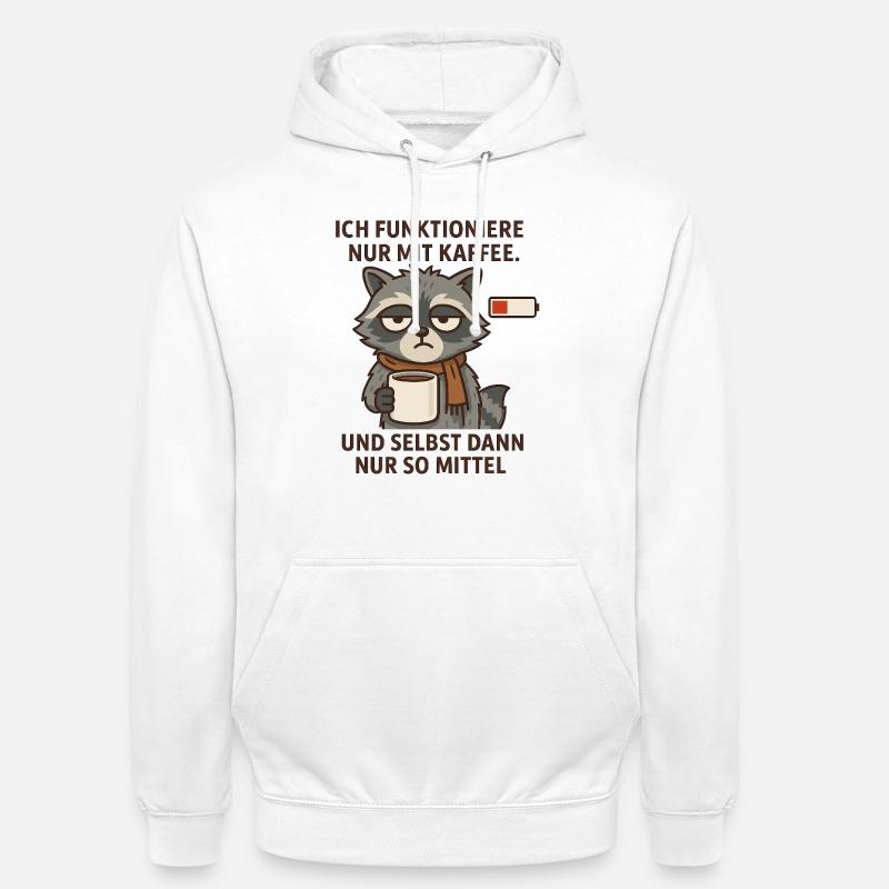 Läuft... also mehr so kriecht. - Unisex Hoodie - Weiß