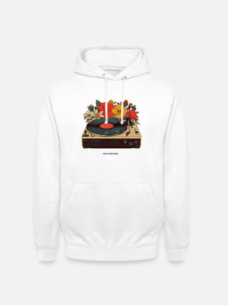 Old player - Unisex Hoodie - Weiß