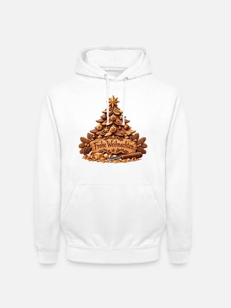 Weihnachtsgeschenk für Schreiner & Tischler - Unisex Hoodie - Weiß