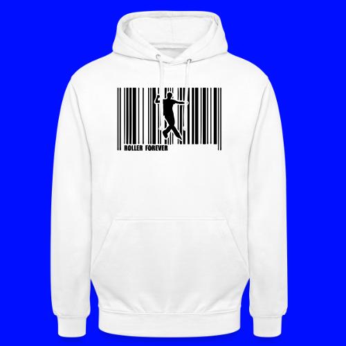 Código barre1 Roller sports - Sudadera con capucha unisex