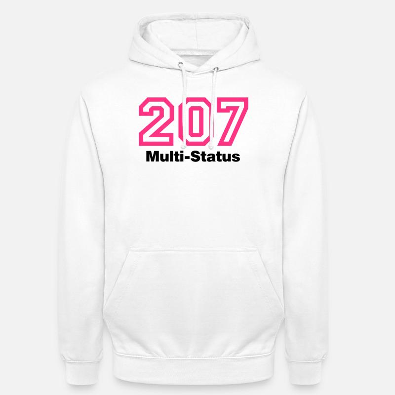 Error 207 | Fehler | Errormessage - Unisex Hoodie - white