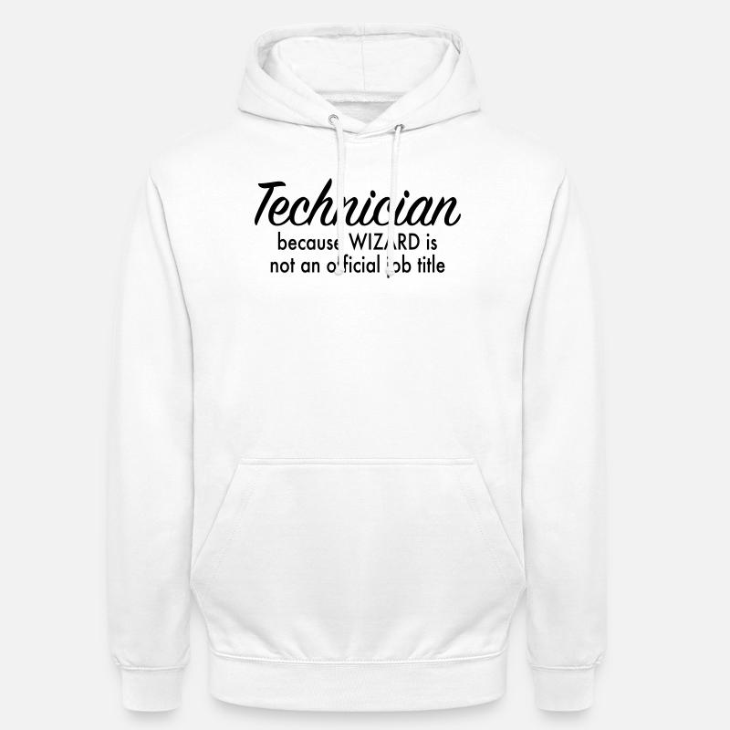 Techniker - Unisex Hoodie - Weiß