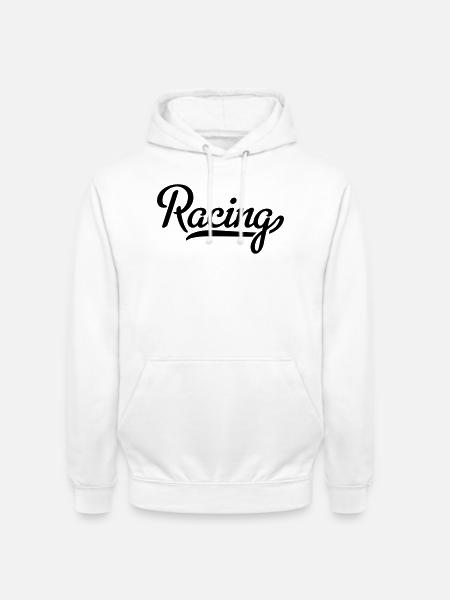 6061912 121984375 racing - Unisex Hoodie - white
