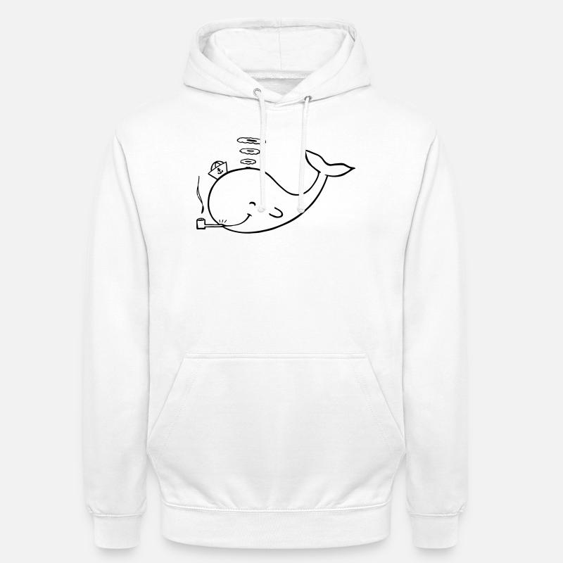 wal - Unisex Hoodie - Weiß