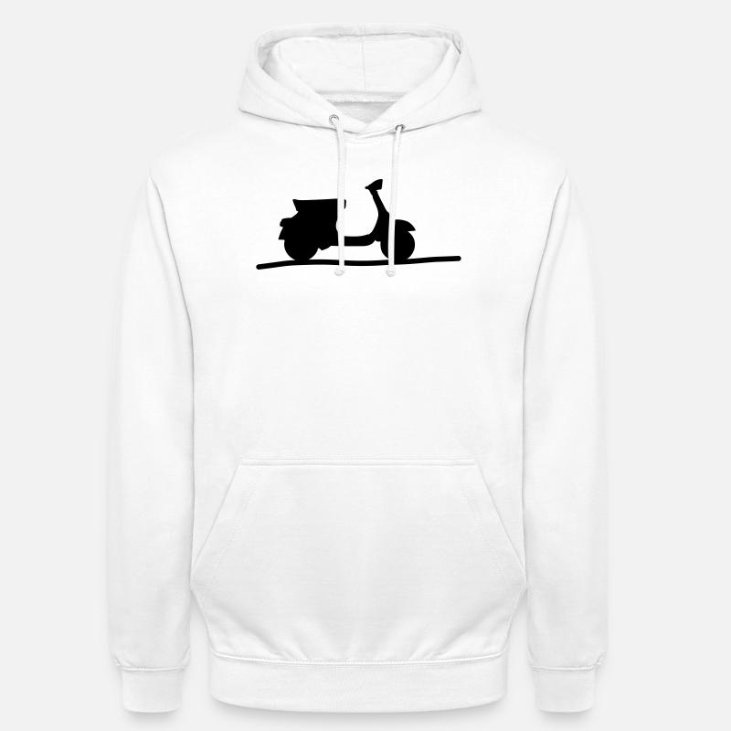 Roller - Unisex Hoodie - Weiß