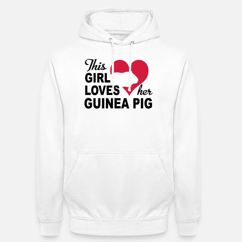Cobaye - Sweat-shirt à capuche unisexe - blanc