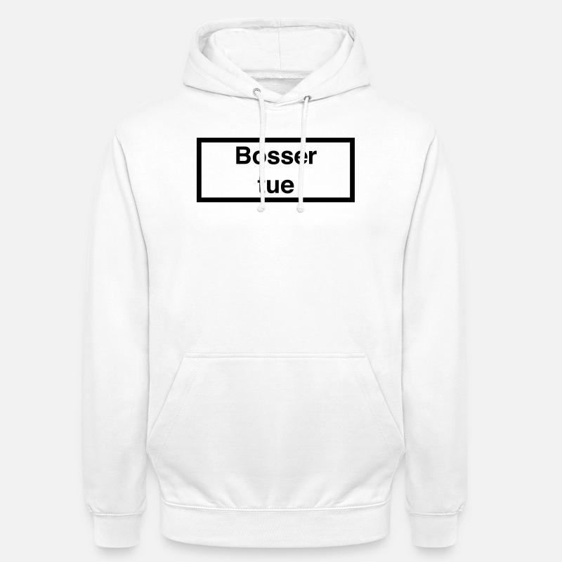 Work kills :) - Unisex Hoodie - white