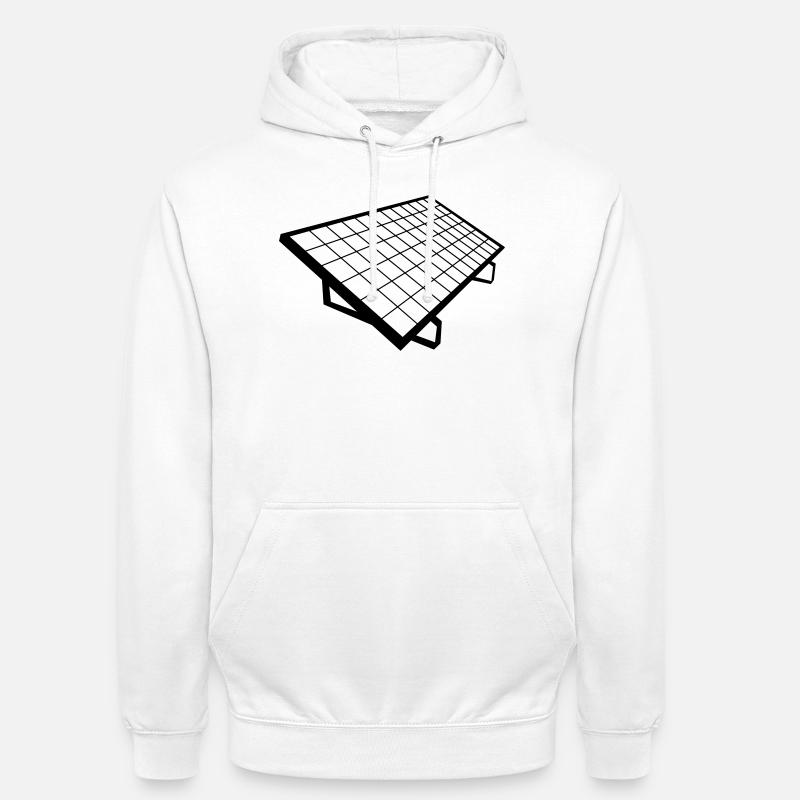 solar panel Solar System - Unisex Hoodie - white