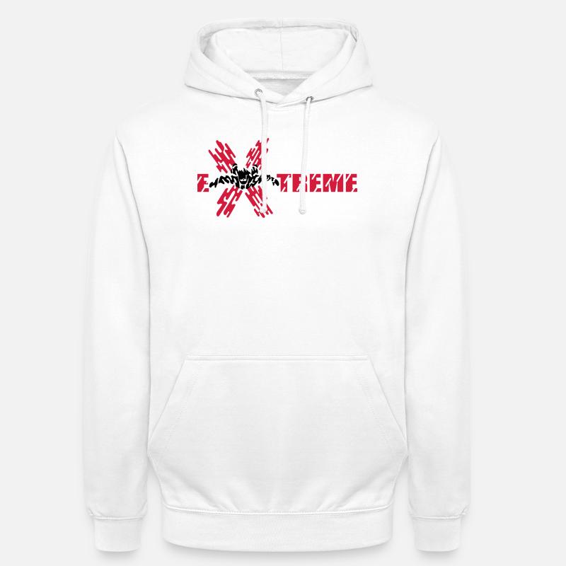 skydiver extreme - Sweat-shirt à capuche unisexe - blanc