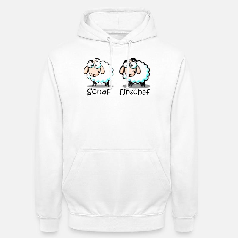 Schaf - Unisex Hoodie - Weiß