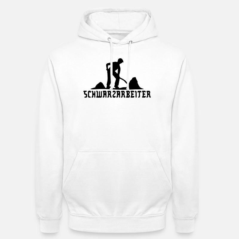 moonlighter - Sweat-shirt à capuche unisexe - blanc