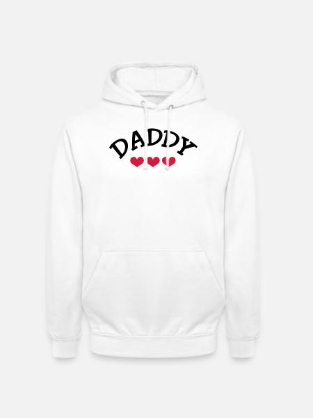 Daddy - Unisex Hoodie - white