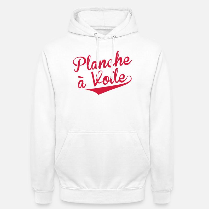 Windsurfen / Windsurfer / Windsurf / Windsurfing - Unisex Hoodie - Weiß