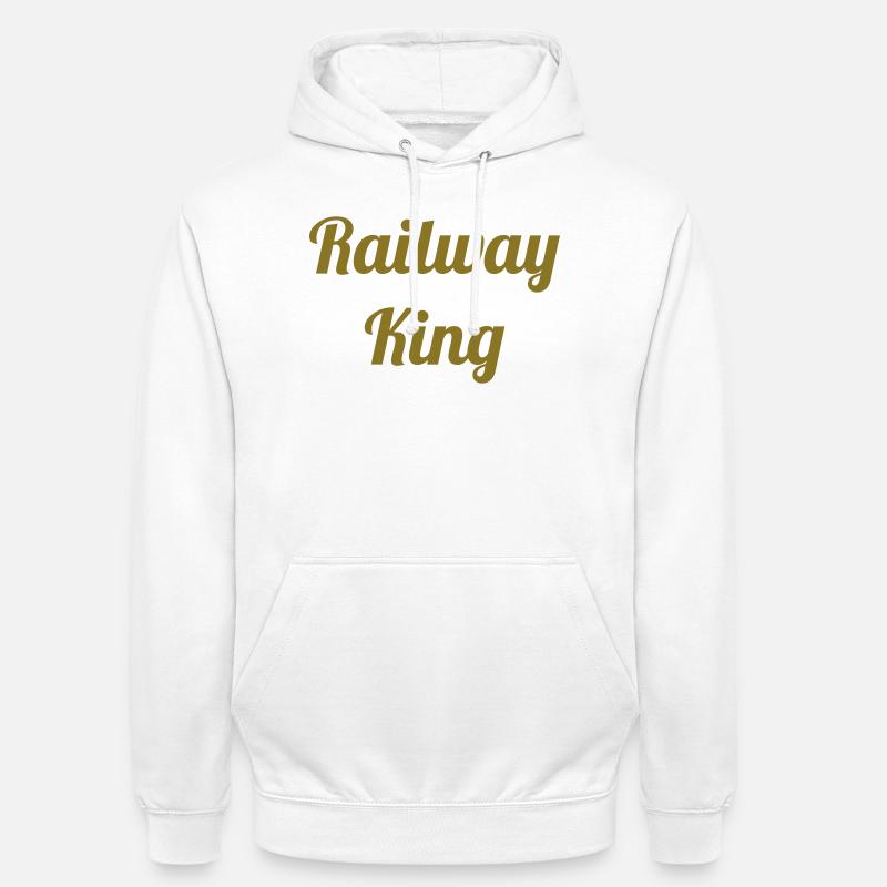 Eisenbahner / Eisenbahnen / Eisenbahn / Bahn - Unisex Hoodie - Weiß