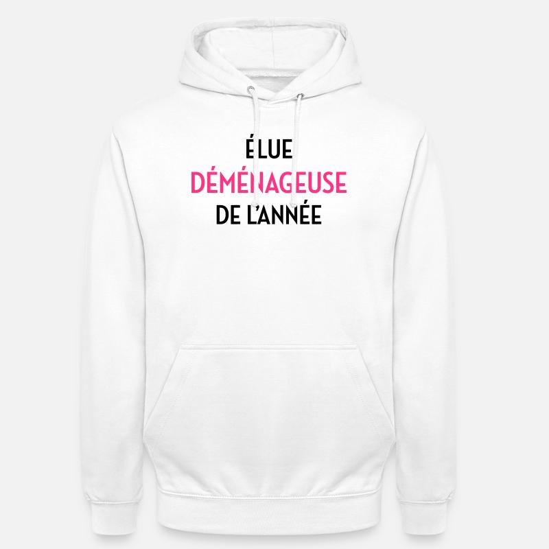 frachtführer / möbelpacker / mover / bewegen - Unisex Hoodie - Weiß