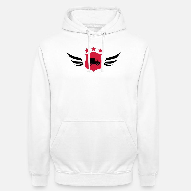 frachtführer / möbelpacker / mover / bewegen - Unisex Hoodie - Weiß