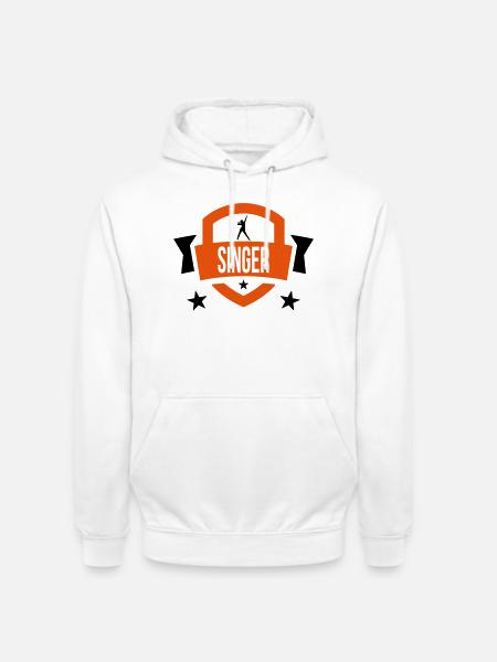 Singer - Sing 🎤 - Unisex Hoodie - white