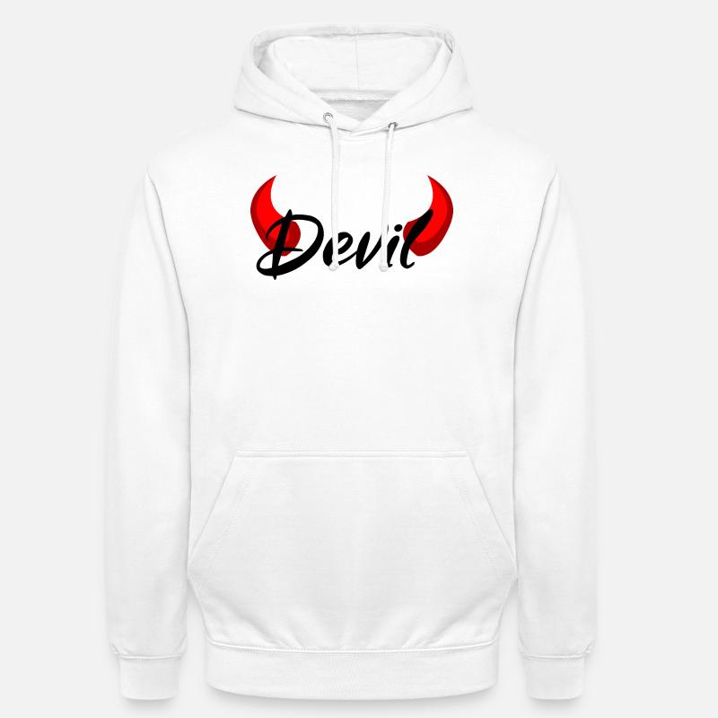 I'm a Devil - Devil - Unisex Hoodie - white