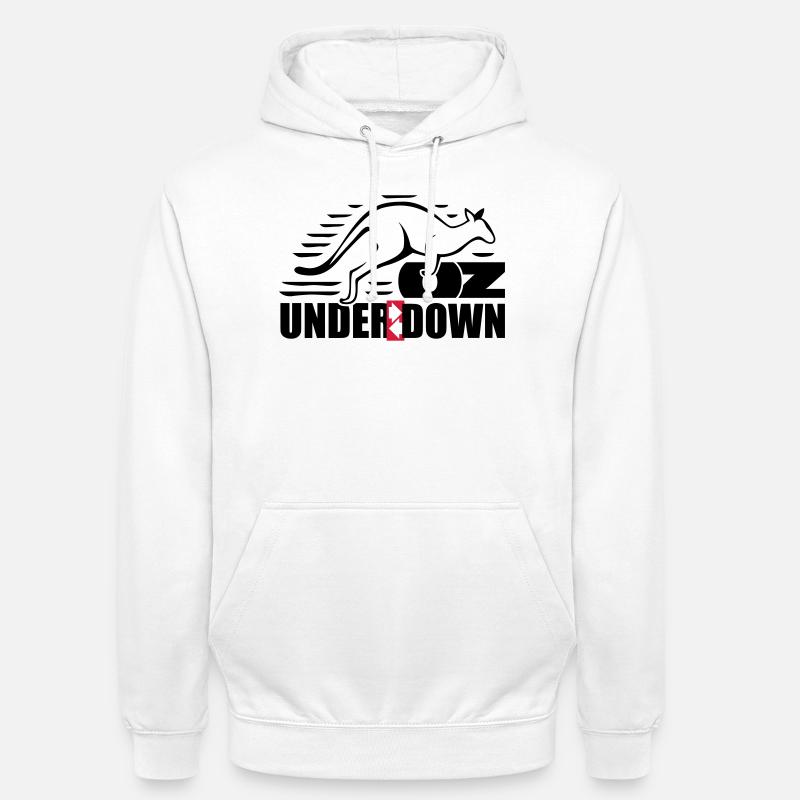 Down under - Unisex Hoodie - white