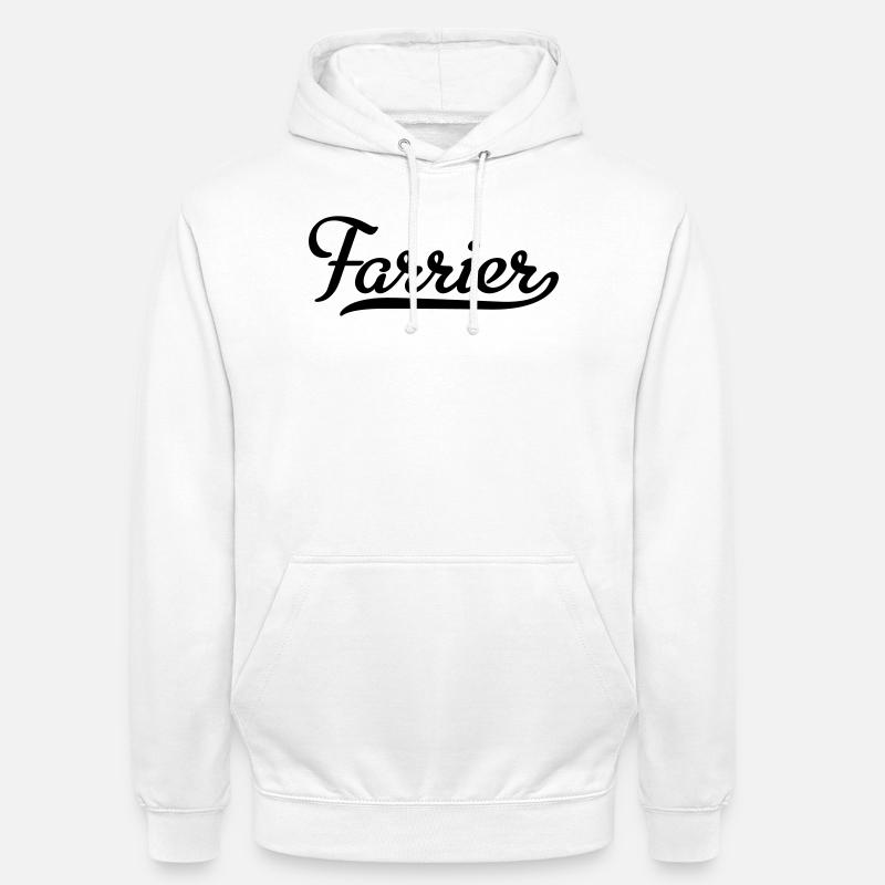 farrier - Unisex Hoodie - Weiß