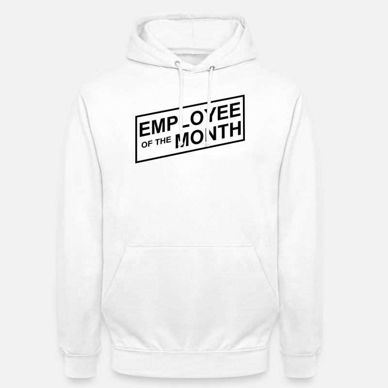 Mitarbeiter des Monats - Unisex Hoodie - Weiß