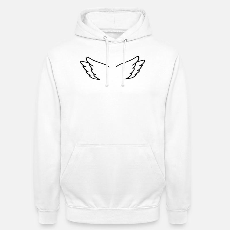 Engelsflügel - Unisex Hoodie - Weiß
