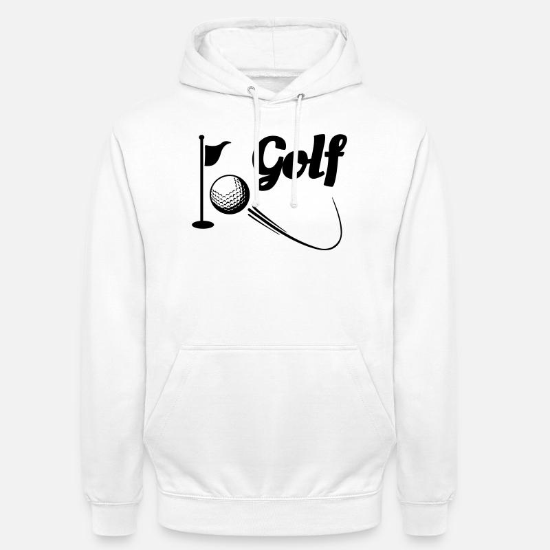Golf 2 - Sweat-shirt à capuche unisexe - blanc
