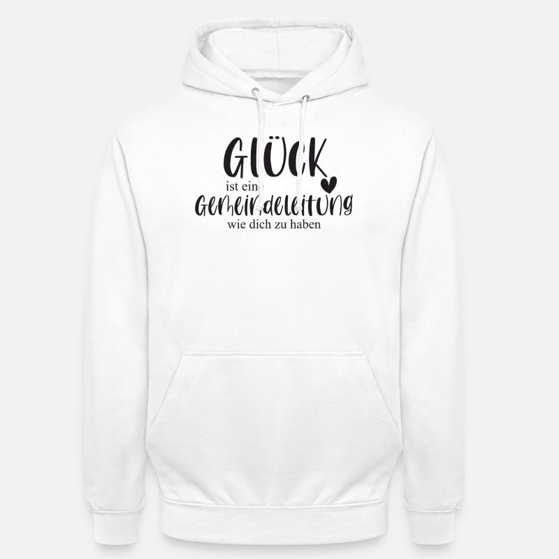 Gemeindeleitung Ehrenamt Gemeinde Geschenk - Unisex Hoodie - Weiß