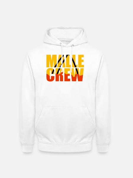 Malle - Motto - Unisex Hoodie - Weiß